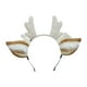 thumbnail image 3 of Diadema de astas de venado de Navidad Hugo Aro de pelo de astas Blanco, 3 of 10