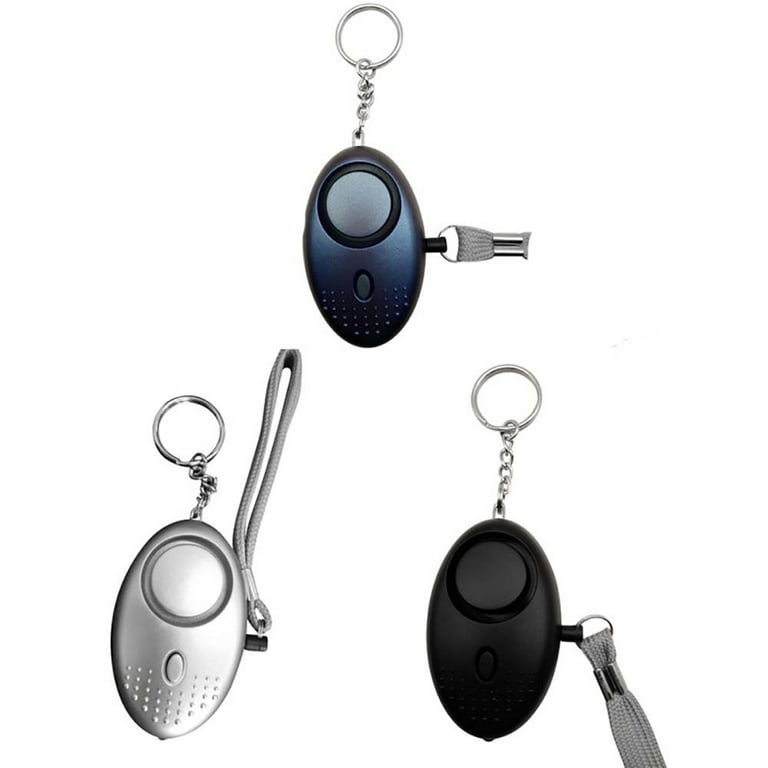 Keychain for Women, AMIR Safety Keychain Set with Alarm 6 Pcs Keychain  Accessories Keychain for Kids Girls Woman Pink 