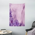 thumbnail image 1 of Anemone Flower Tapestry, Dreamlike Fantastic Composition with Anemone Magic Petals Blossoms, Wall Hanging for Bedroom Living Room Dorm Decor, 40W X 60L Inches, Magenta Lavender, by Ambesonne, 1 of 2