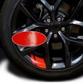 thumbnail image 3 of 6x For 16"-21" Reflective Car Wheel Rim Vinyl Decal Sticker Car Accessories Red, 3 of 6