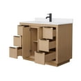 thumbnail image 2 of Wyndham Collection WCF282842SLSC2UNSMXX Maroni 42" Free Standing Single Basin Vanity Set -, 2 of 7
