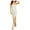 Beige - natural, variant on B. DARLIN Womens Sequin Strapless Sheath Gown Dress, Beige, Juniors, 1/2