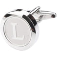 thumbnail image 3 of Men'S Classic Stainless Steel Initials Cufflinks 26 Initials Cufflinks Business Wedding Shirts A-Z$ Men'S Shirts Personalized Initials A-Z$ Classic Initials, 3 of 6
