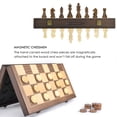 thumbnail image 4 of Juego de ajedrez y damas AMEROUS magnético de madera de 38 cm, 4 of 9