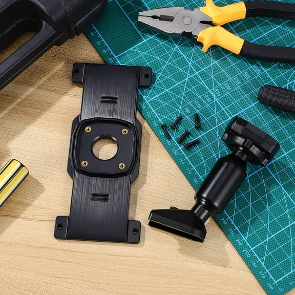 UPOUART 1Set Rearview Mirror Dash Cam Mount Bracket Black Car Compatible Flexible Holder