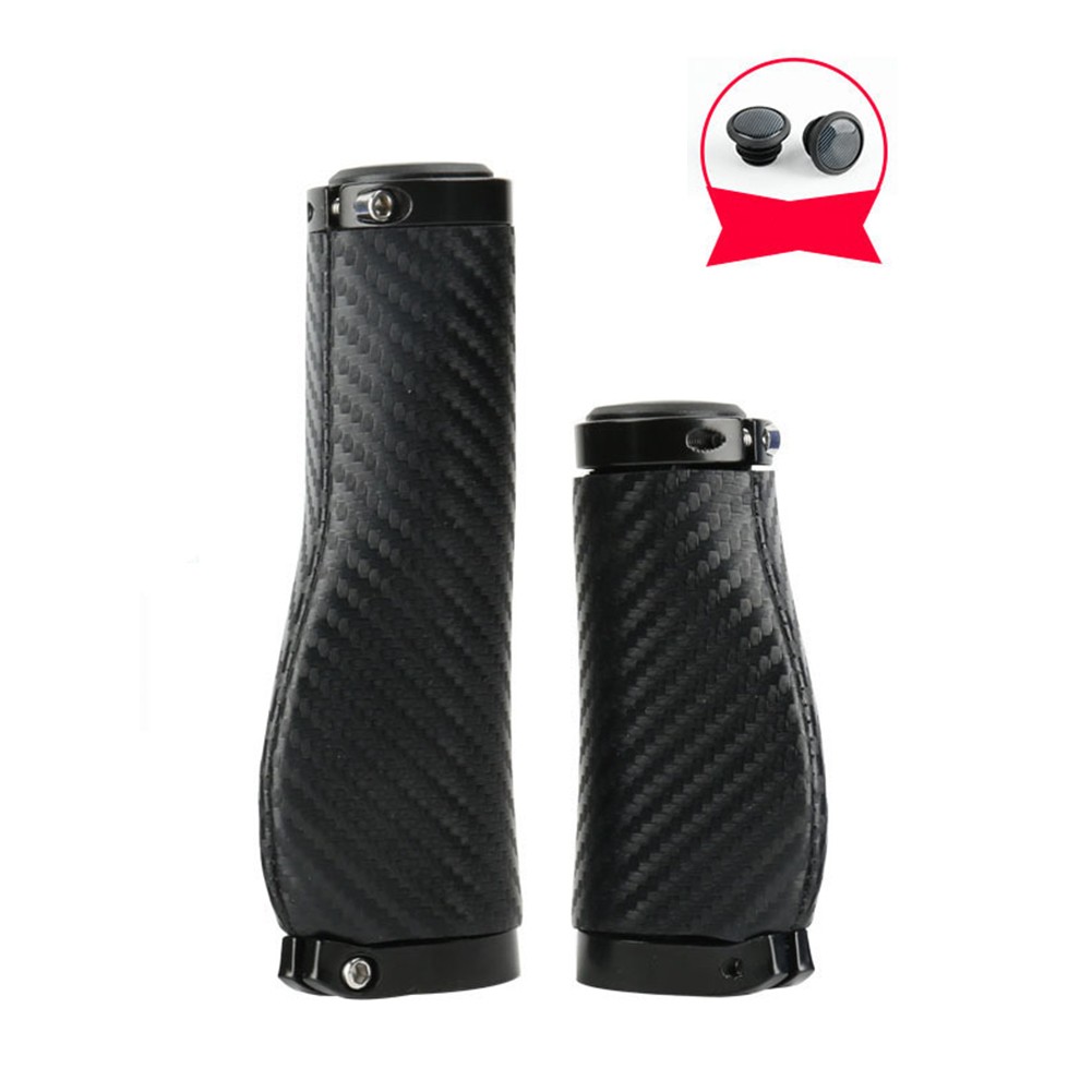 Leke 1Pair Mountain Bicycle Folding Bike Handlebar Grip Long/Short