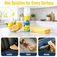 thumbnail image 2 of 4-in-1 Multi-Enzyme Foam Cleaner 5oz – All-Purpose Deep Cleaning Spray for Car Interior, Kitchen Grease, Bathroom Tiles, Sofa Upholstery – Includes Sponge & Towel (2PCS), 2 of 7