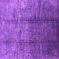 thumbnail image 1 of Ahgly Company Indoor Square Oriental Purple Industrial Area Rugs, 3' Square, 1 of 4