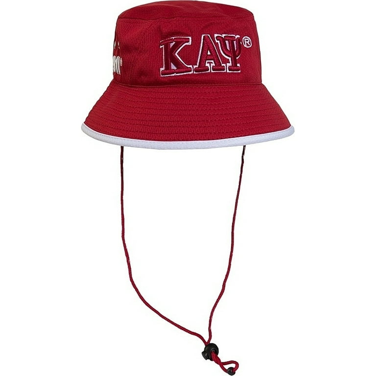 Miles Algemeen Demonstreer Kappa Alpha Psi Novelty Bucket Hat [Crimson Red - 58 cm] - Walmart.com