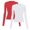 Multicolor #11, variant on VJGBEGW 2 Pack Women Long Sleeve Crew Neck Shirts Basic Tops Slim Fit Ruch Side Tees Going Out Layering Thirts White L