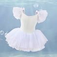 thumbnail image 2 of REDARER Girls Tutu Dress Swimsuit Sequin Bodice Tulle Skirt Ruffle Strap Bathing Suit,11-12 Years, 2 of 5