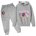 thumbnail image 5 of Sudadera con capucha de Gabby Cats para niños, ropa para casa de muñecas Gabby para niñas pequeñas, sudaderas con capucha y pantalones, conjuntos de 2 piezas, bonito disfraz para niños, chándales para, 5 of 5