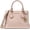 Soft Pink, variant on Michael Kors Women's Camille Small Pebbled Leather Satchel Handbag (Soft Pink)