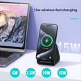 thumbnail image 4 of Mini Altavoz Bluetooth 5.0 con Soporte de Carga Multifunción para Teléfono, Altavoz Inalámbrico Portátil para Escritorio, Diseño Elegante., 4 of 8