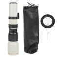 thumbnail image 4 of Teleobjetivo, Full Metal 500mm F8 F32 Enfoque Manual Teleobjetivo Focal Fijo con Anillo de Trípode, Llave, Cubierta de Lente, para Cámaras para Canon con Montura EF Ecomeon no, 4 of 6