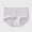 🔥 Gray, variant on Women's Lace-Trim High-Waist Shaping Briefs Breathable Seamless Mid-Rise Tummy Control Elastic Waist Soft Stretch Fabric Bow Accent Cotton Lined Crotch Invisible Shapewear Panty
