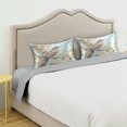 thumbnail image 5 of Haosy Satin Pillowcase for Hair and Skin Standard Cooling Silk Pillow Case with Envelope Closure Watercolor Bird Flower 20"x30", 5 of 9