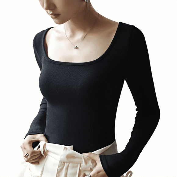 Mangas largas, camisas largas de mujer, camisas, camisetas, tops