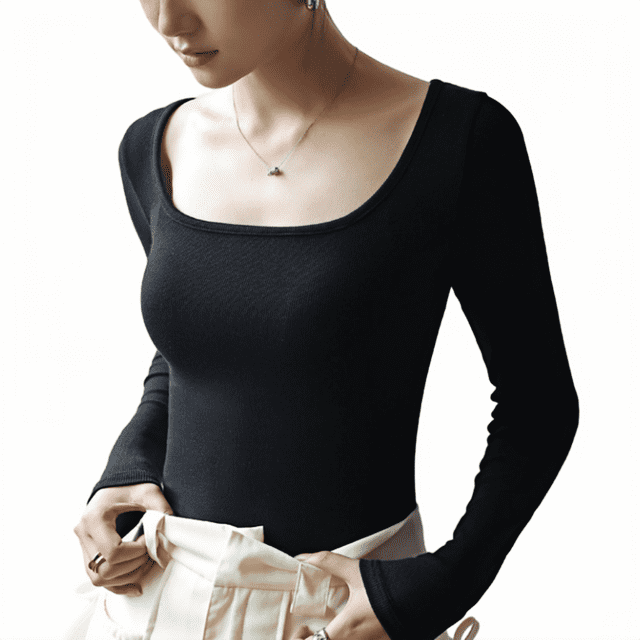 Mangas largas, camisas largas de mujer, camisas, camisetas, tops