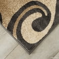 thumbnail image 4 of Allstar Charcoal Woven Hand Carved Evolution Swirl Design Area Rug (7' 9" x 10' 5"), 4 of 4