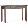 thumbnail image 1 of Allora Table Console Transitionnelle en Bois de 46 Pouces en Brun Naturel, 1 of 5