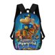 thumbnail image 1 of Hombre Perro-theme Backpack, Campus style schoolbag Bookbag with Adjustable Shoulder Straps And Large Zip Compartment, Unisex Travel Bags., 1 of 6