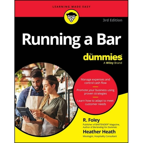 Running a Bar for Dummies, (Paperback)