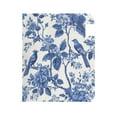 thumbnail image 3 of Mailbox Covers Magnetic Large Size 25.4x20.78in Mailbox Wraps Post for Garden Yard Decor Blue Flowers and Birds, 3 of 9