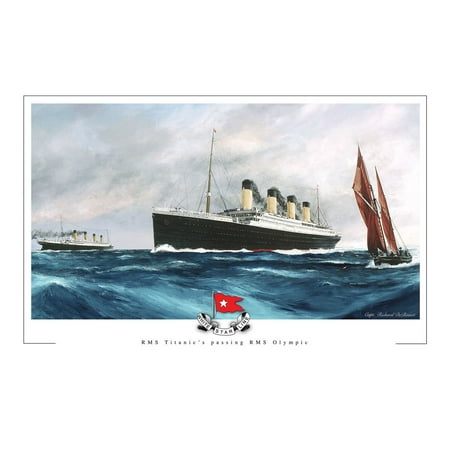 titanic boat poster titanic olympic and boat travel art print poster by titanic boat poster titanic olympic and boat travel art print poster by
