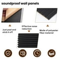 thumbnail image 4 of 96 x Acoustic Panels-Black, 4 of 8