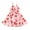 Rose Red, variant on Musuos Kid Girls Summer Slip Dress 1-6Years Casual Floral/Strawberry Print Sleeveless A-Line Ruffles Dress for Daily Cute Clothes