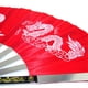 thumbnail image 5 of Yuarrent Ventilador plegable de acero inoxidable de primera calidad para entrenamiento de Tai Chi, ventilador plegable de plástico de dragón Accesorios para máquinas de ejercicios Azul, 5 of 6