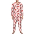 thumbnail image 3 of Balery Milk Tea Pijama para Hombre de Dos Piezas con Manga Larga, Conjunto de Dormir y Descanso Suave con Bolsillos-X-Large, 3 of 6