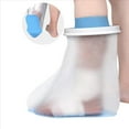 thumbnail image 3 of 2X Waterproof Foot Cover for Shower Adult, Foot Cast Covers with Non-Slip Padding Bottom, Watertight Foot Cast Protector,2 x Cast Cover, 3 of 8