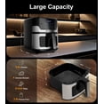 thumbnail image 6 of Emerson SmartVoice 5.3QT 6-in-1 Air Fryer, 1K+ Voice Control Commands, 100+ Recognized Food, No APP, No WIFI, Air Fry, Bake, Reheat, Dehydrate, 1500W, 6 of 8