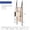 Cream White — Foldable Storage, Bell Balls, Triangle Stability, Lifetime Warranty, variant on WAKYTU Door-Mounted Cat Tree, 3-Layer Hanging Cat Climbing Frame, No-Drill Over-the-Door Cat Tower with Foldable Storage, Anti-Scratch Fabric, Detachable Pillow & Toys, Holds up to 3 Cats, Gray