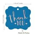 thumbnail image 7 of Inkdotpot Real Rose Gold Foil Bracket Shape Paper Hang Tags Thank You Bridal Shower-Baby Shower-Retirement-Wedding-Birthday Favor Tags Pack Of 50, 7 of 7
