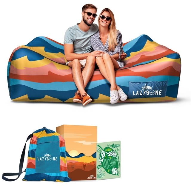 Sofá inflable Chillbo Lazybone, sillón portátil