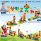 thumbnail image 3 of Set de atletismo Marble Run Building Blocks COUOMOXA Catapult para niños, 3 of 6