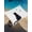 White, variant on Outdoor Sun Shade Sail 8'x10', Funny Black Cat Patio Beach Shade Canopy Cloth Waterproof, Vintage Simple Cats Grey Butterfly Animals TearResistant & UV Protection Sun Sail for Backyard Garden Deck