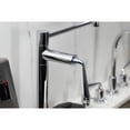 thumbnail image 4 of Kingston Brass KS4701ZL Silver Sage Deck Mount Pot Filler Faucet, Polished Chrome, 4 of 8