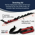 thumbnail image 4 of OPTP The Original Stretch-EZ, USA Made Top Choice Plantar Fasciitis Stretcher, Hamstring Stretch Strap and Achilles Tendon Stretcher, Stretching Strap for Physical Therapy, 4 of 8