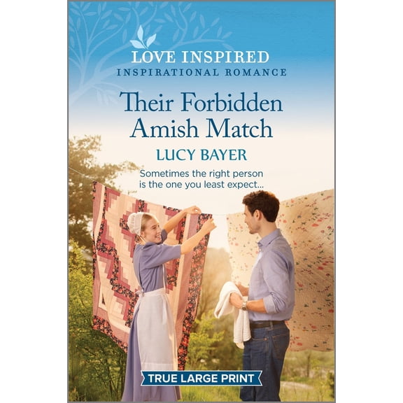 Pre-Owned Their Forbidden Amish Match: An Uplifting Inspirational Romance (Paperback) 133541777X 9781335417770