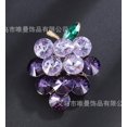 thumbnail image 1 of Miangastore Glass Fruit Lapel Pin Multi 1Pcs 1.73X1.46X0.71In, 1 of 8