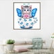 thumbnail image 4 of Gato de dibujos animados DIY 5D diamante pintura de decoración púrpura Azul Sunnimix Kit de pintura de diamantes, 4 of 7