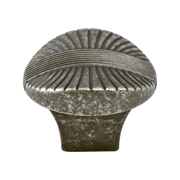 Berenson 7171-10RT-C 1.375 in. Opus Knob with Long Rustic Tin
