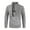 Light gray, variant on ZKCCNUK Autumn And Winter New Half-high Neck Personality Trend Men's Printed Sweater on Clearance