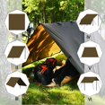 thumbnail image 4 of Lona para Camping KALINCO Impermeable 3X3.6m para Hamaca y Refugio de Lluvia, 4 of 8
