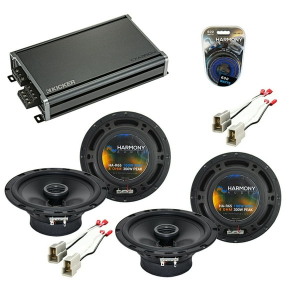 Fits Chevy Aveo 2004-2006 Factory Speaker Replacement Harmony (2) R65 & CXA360.4