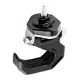 thumbnail image 3 of Universal Motorcycle Luggage Bag Modified Aluminum Alloy Hanger Hook Holder Black/Silver, 3 of 5